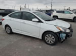 2015 Hyundai Accent Gls White vin: KMHCT4AE7FU917374