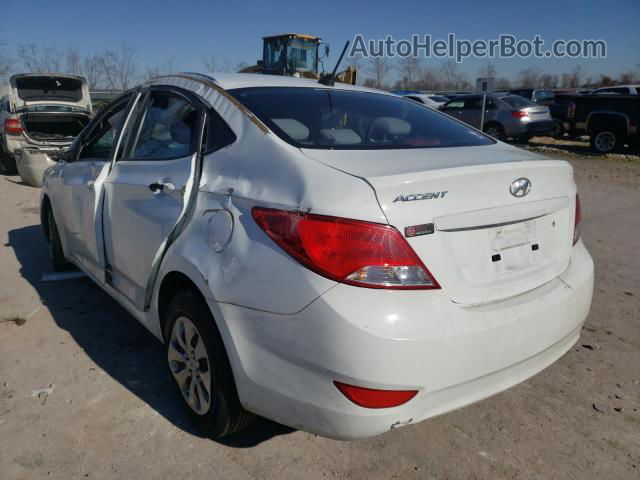 2016 Hyundai Accent Se Белый vin: KMHCT4AE7GU061821