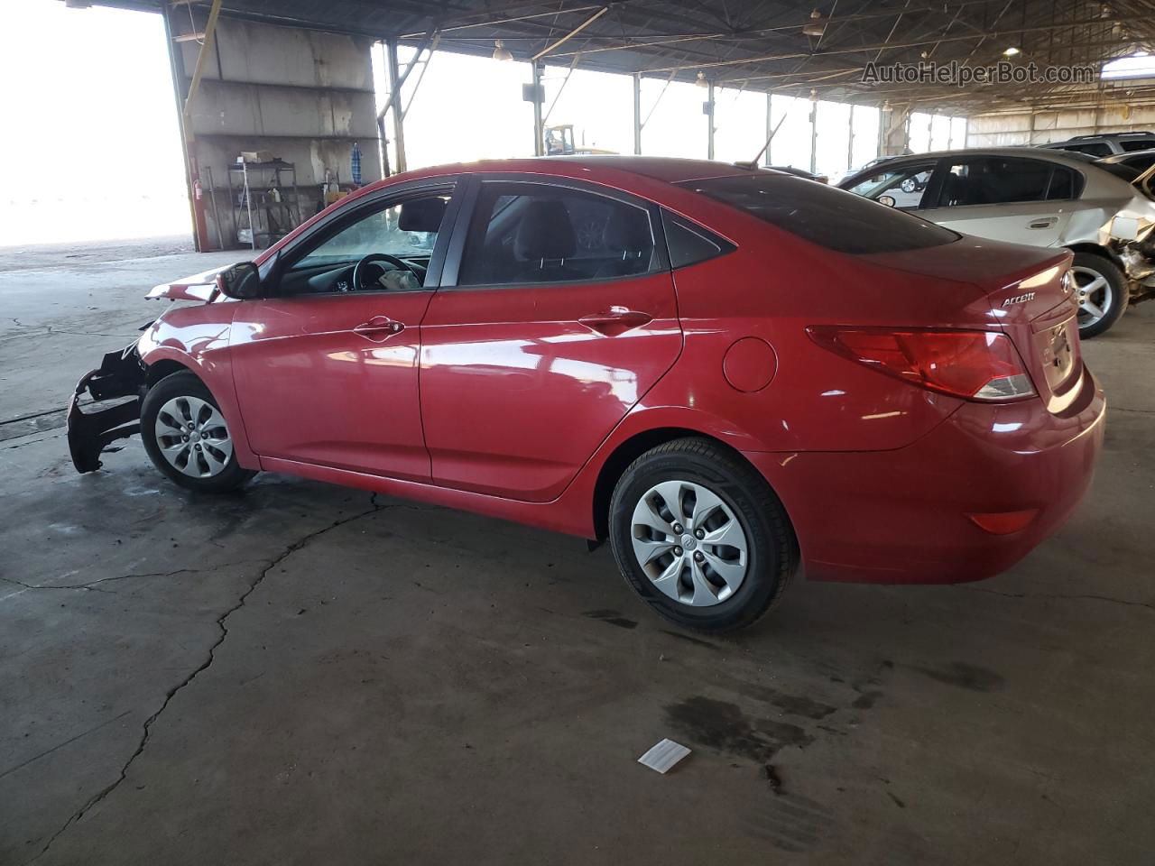 2016 Hyundai Accent Se Red vin: KMHCT4AE7GU064489