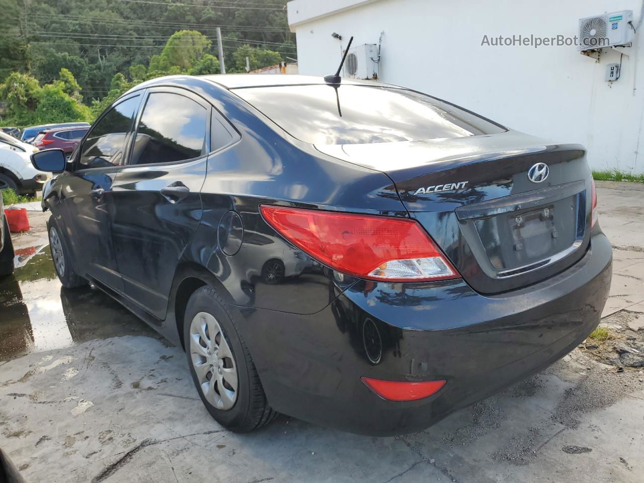 2016 Hyundai Accent Se Black vin: KMHCT4AE7GU079591