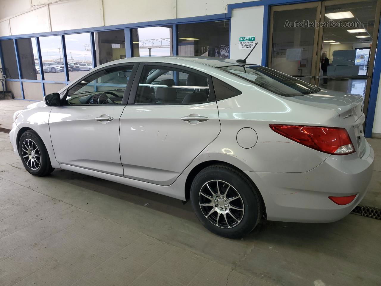 2016 Hyundai Accent Se Silver vin: KMHCT4AE7GU089280