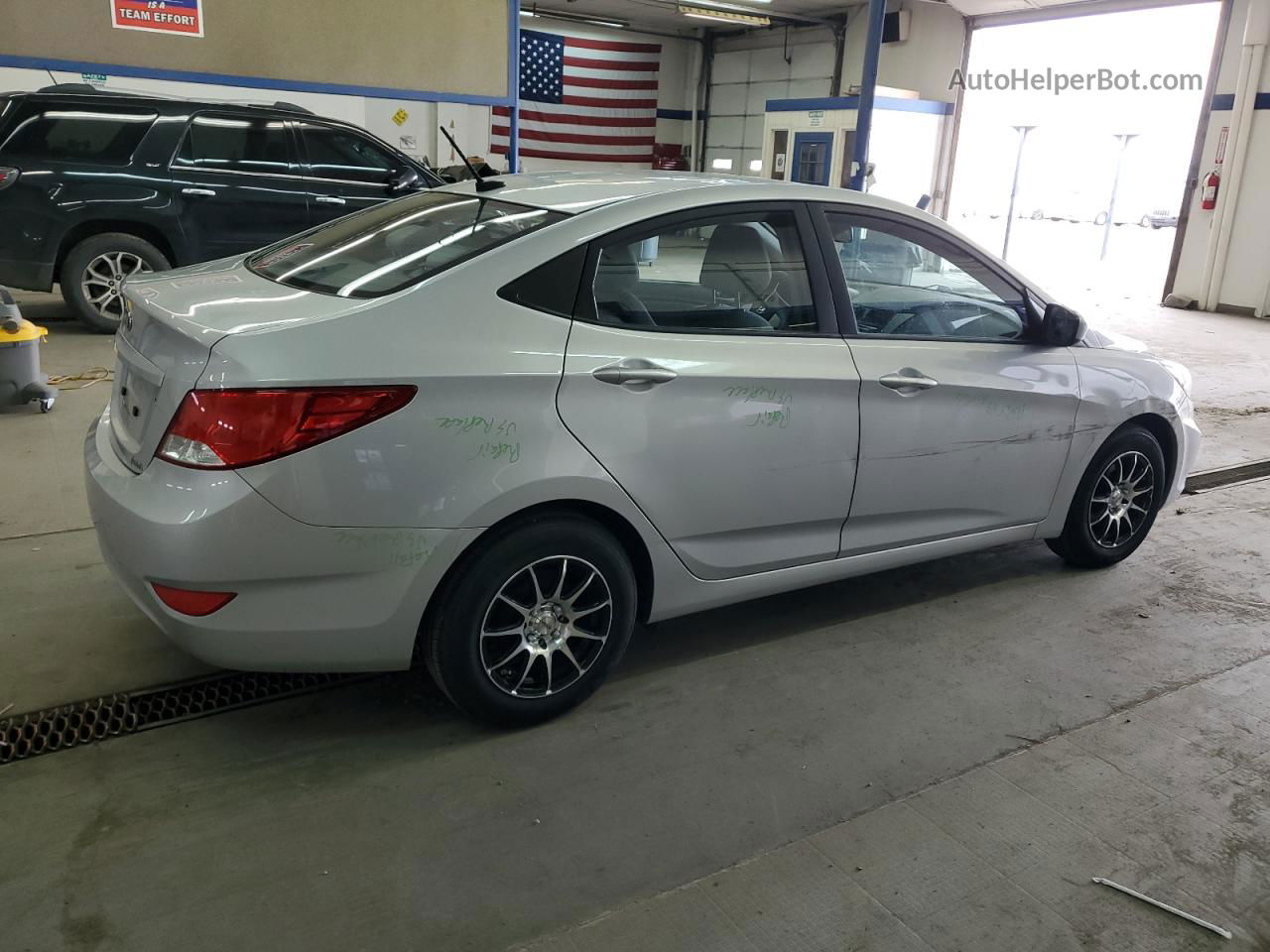 2016 Hyundai Accent Se Silver vin: KMHCT4AE7GU089280