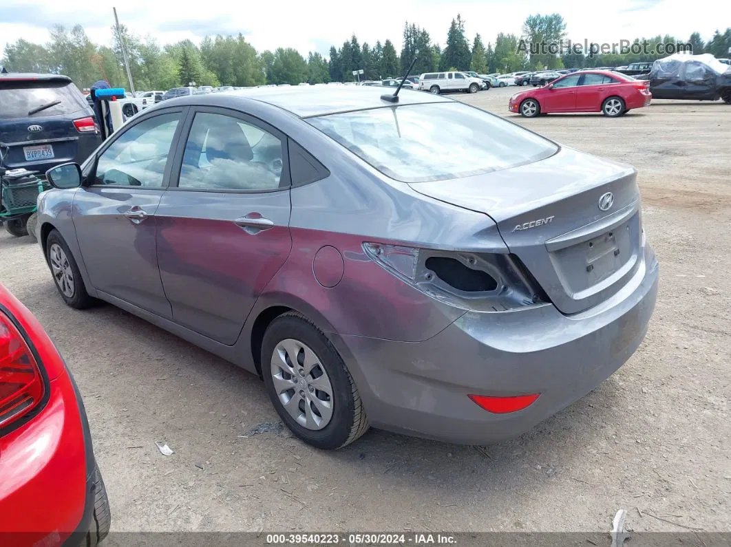 2016 Hyundai Accent Se Light Blue vin: KMHCT4AE7GU095855