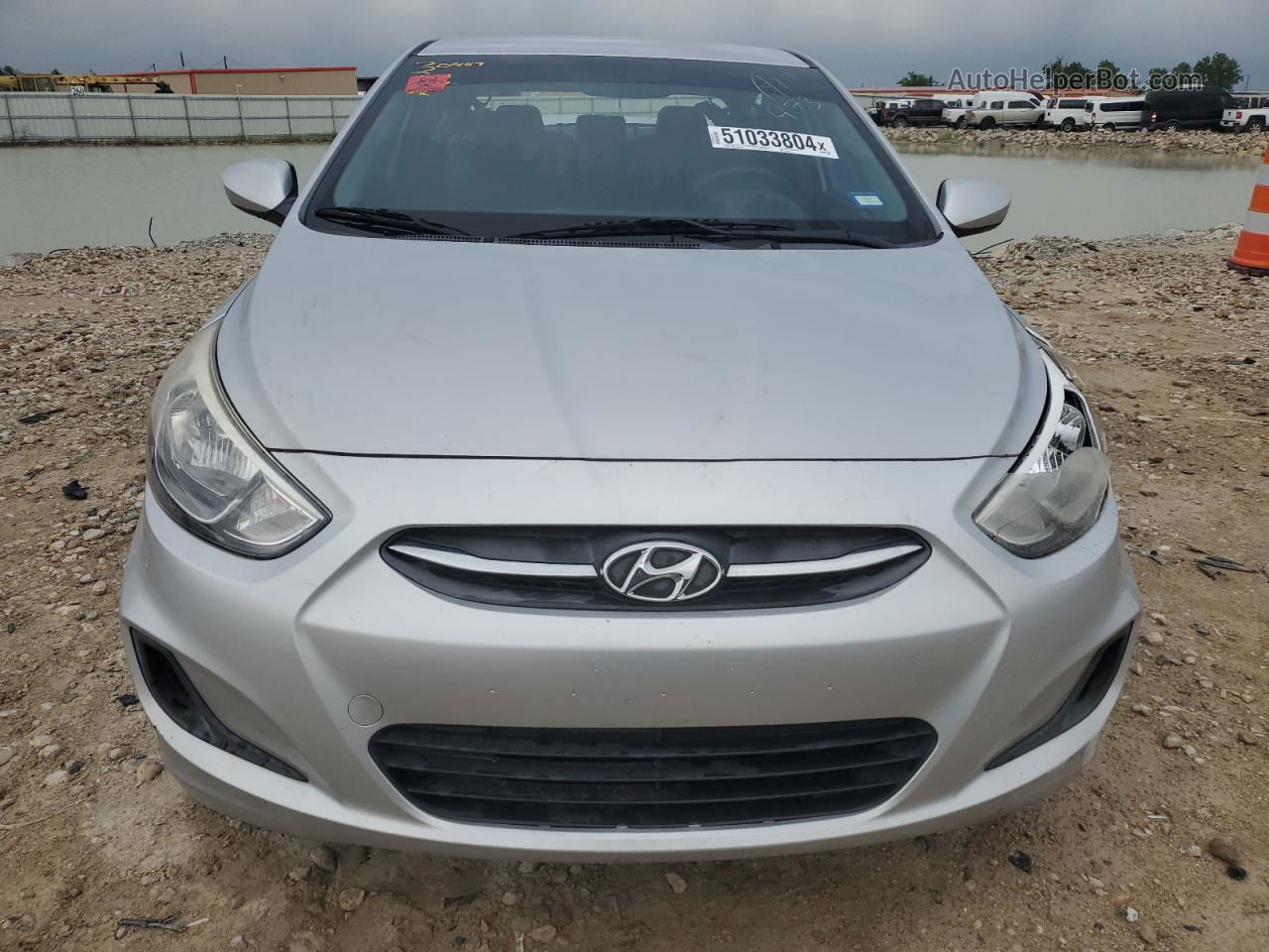 2016 Hyundai Accent Se Серый vin: KMHCT4AE7GU111732