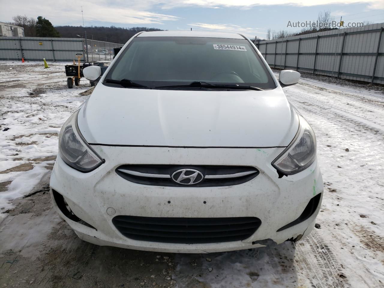 2016 Hyundai Accent Se White vin: KMHCT4AE7GU113366