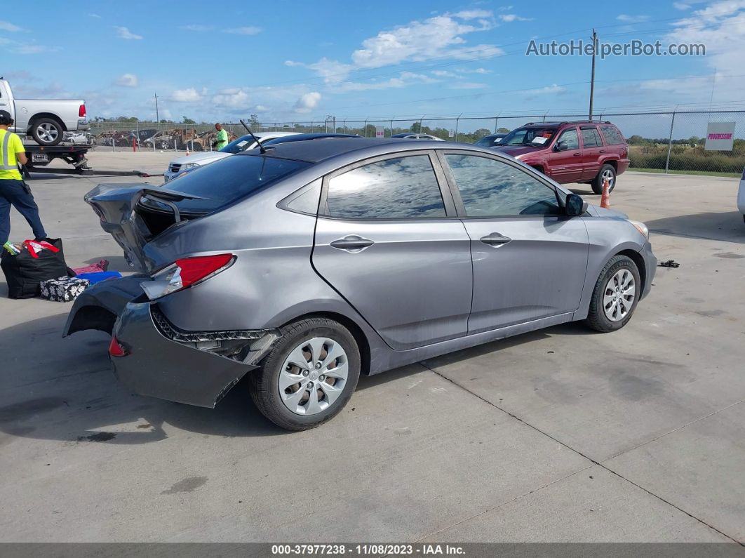 2016 Hyundai Accent Se Синий vin: KMHCT4AE7GU124254