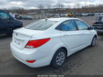 2016 Hyundai Accent Se White vin: KMHCT4AE7GU125016