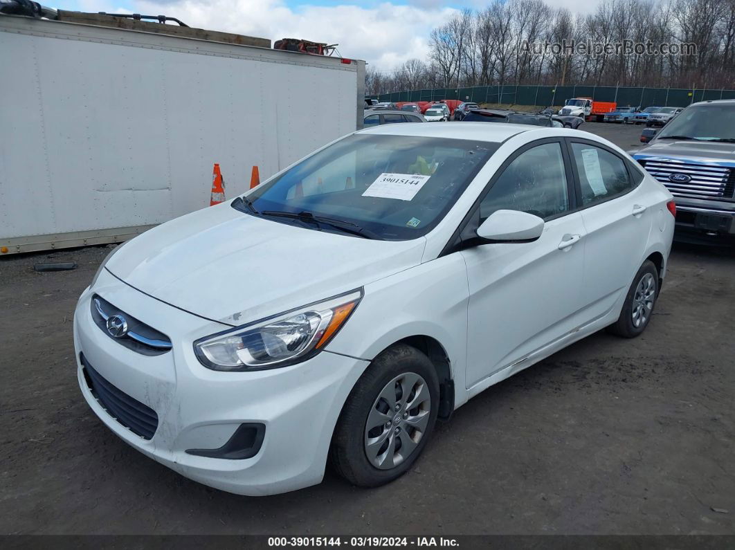 2016 Hyundai Accent Se Белый vin: KMHCT4AE7GU125016