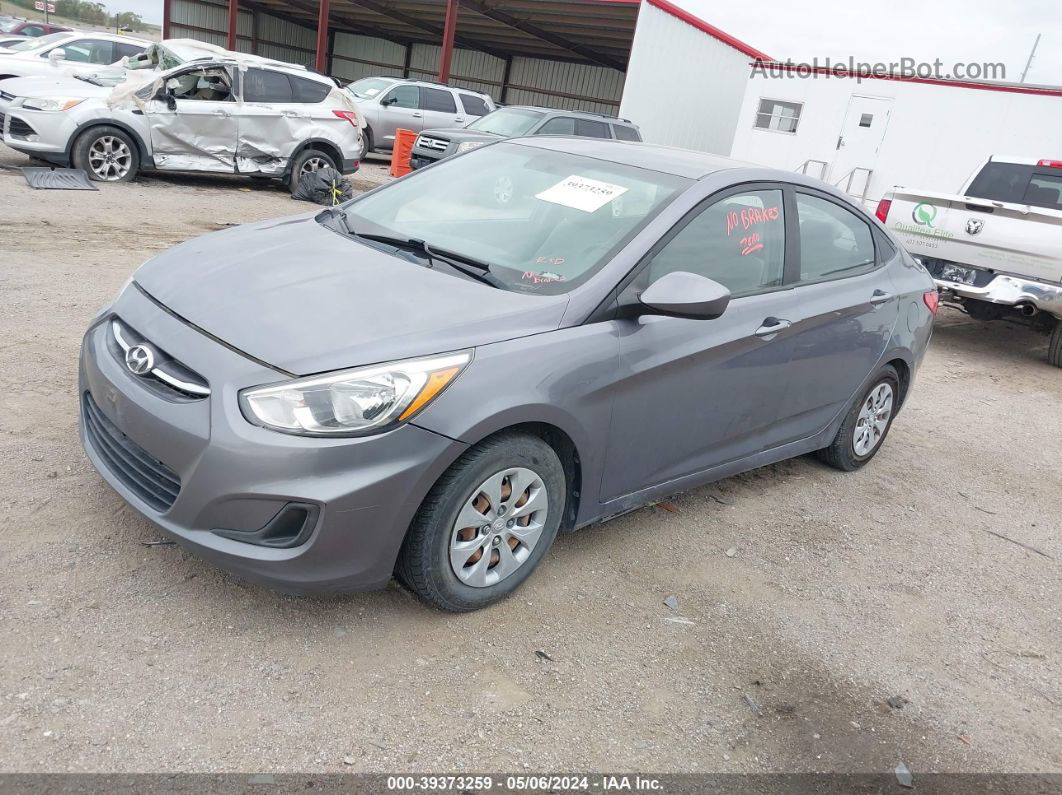 2016 Hyundai Accent Se Gray vin: KMHCT4AE7GU135772