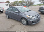 2016 Hyundai Accent Se Gray vin: KMHCT4AE7GU135772