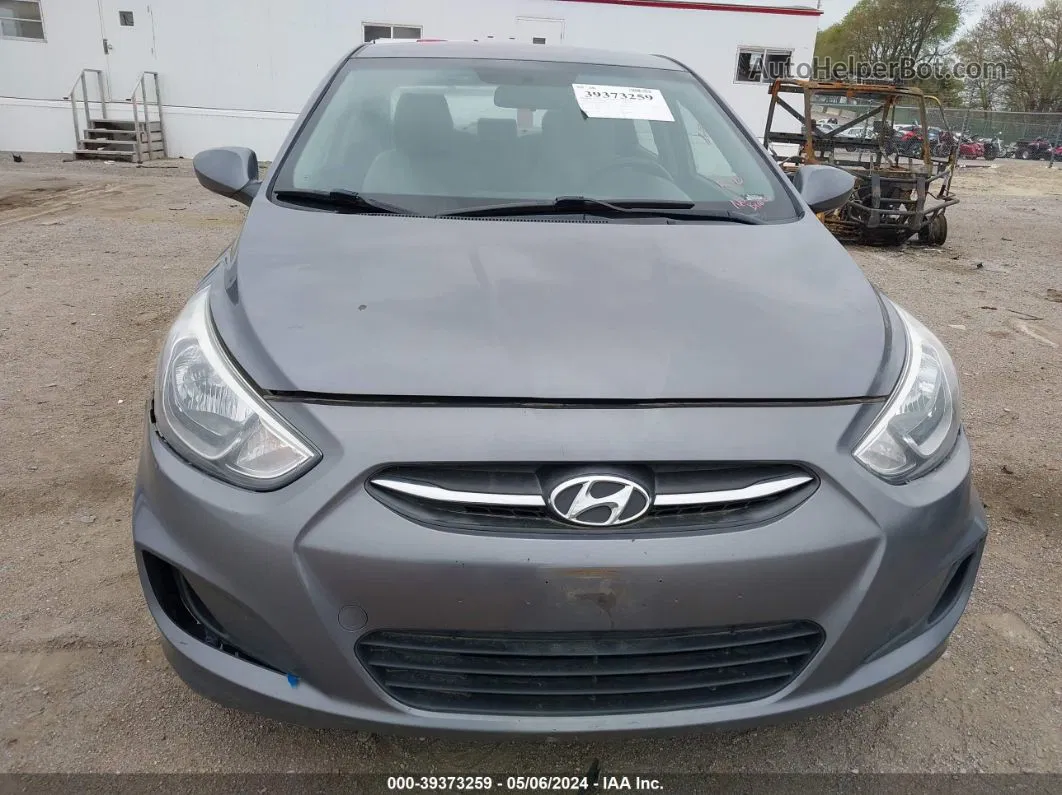 2016 Hyundai Accent Se Gray vin: KMHCT4AE7GU135772