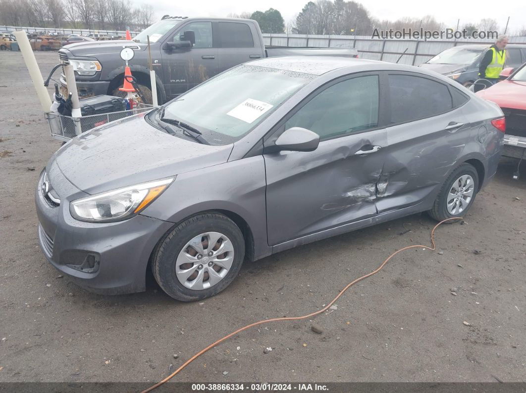 2016 Hyundai Accent Se Серый vin: KMHCT4AE7GU976541