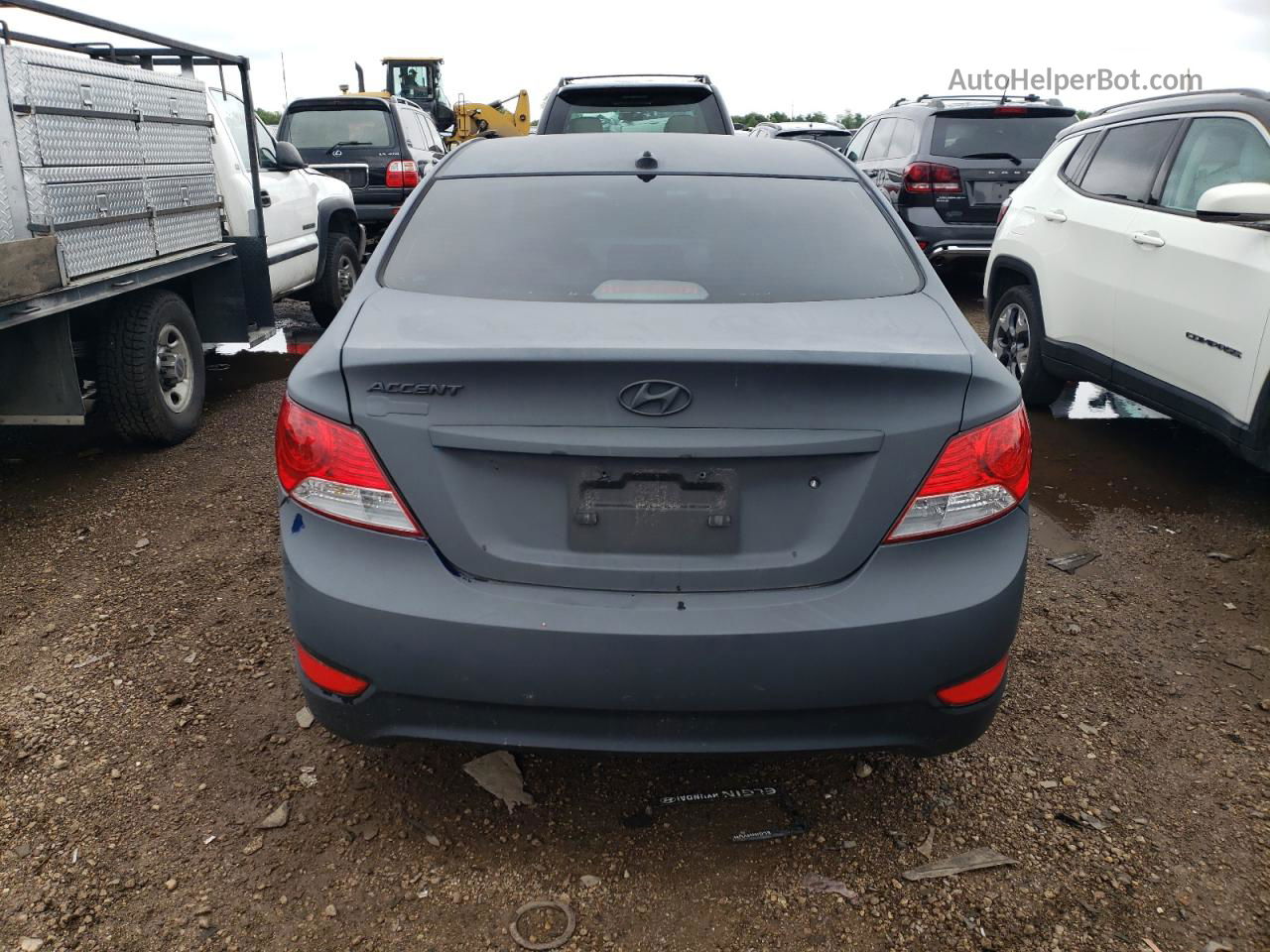 2017 Hyundai Accent Se Charcoal vin: KMHCT4AE7HU186156