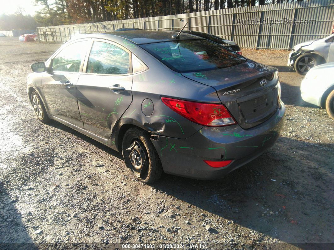 2017 Hyundai Accent Se Серый vin: KMHCT4AE7HU242595