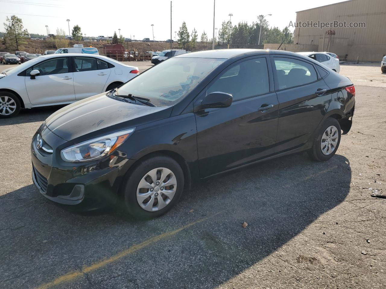 2017 Hyundai Accent Se Black vin: KMHCT4AE7HU265195