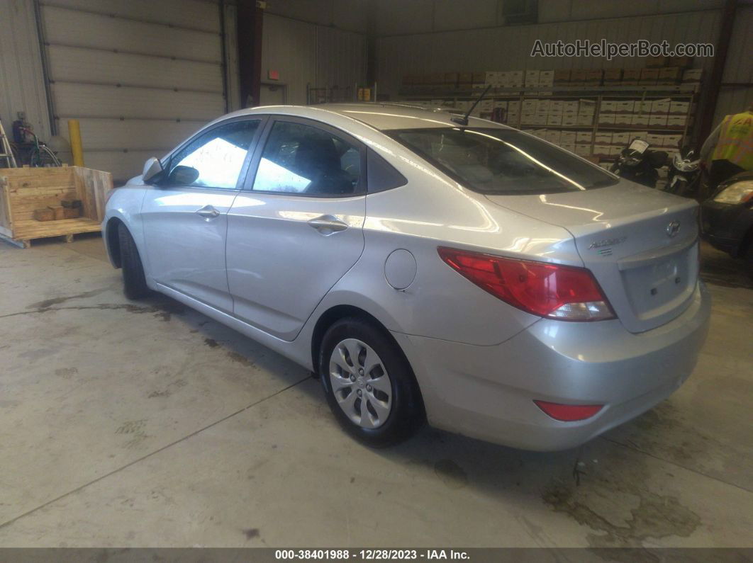 2017 Hyundai Accent Se Серебряный vin: KMHCT4AE7HU265634