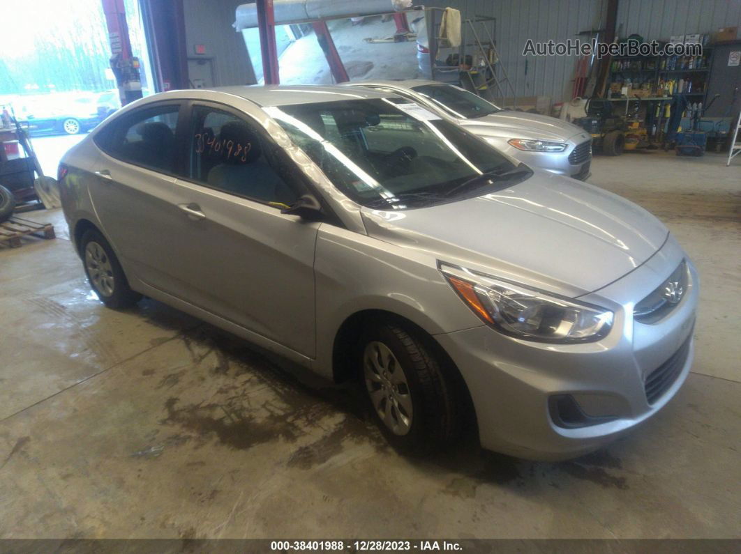 2017 Hyundai Accent Se Серебряный vin: KMHCT4AE7HU265634