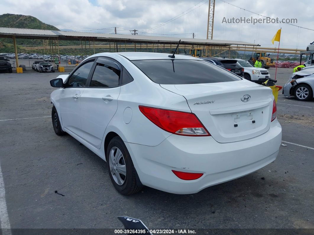 2017 Hyundai Accent Se Белый vin: KMHCT4AE7HU343149