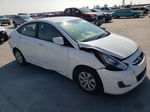 2017 Hyundai Accent Se White vin: KMHCT4AE7HU345788