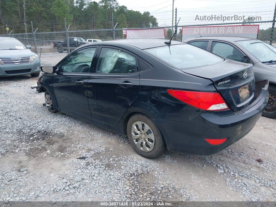 2017 Hyundai Accent Se Black vin: KMHCT4AE7HU370559