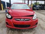 2013 Hyundai Accent Gls Red vin: KMHCT4AE8DU343378