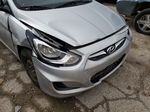 2013 Hyundai Accent Gls Silver vin: KMHCT4AE8DU408102