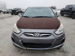 2013 Hyundai Accent Gls Серый vin: KMHCT4AE8DU523900