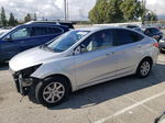 2013 Hyundai Accent Gls Silver vin: KMHCT4AE8DU559778