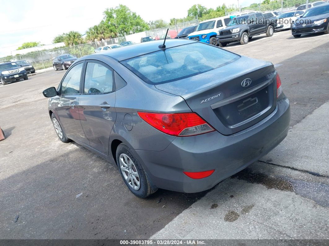 2014 Hyundai Accent Gls Gray vin: KMHCT4AE8EU590269