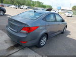 2014 Hyundai Accent Gls Gray vin: KMHCT4AE8EU590269