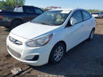 2014 Hyundai Accent Gls Белый vin: KMHCT4AE8EU660868