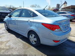 2014 Hyundai Accent Gls Light Blue vin: KMHCT4AE8EU683518