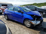 2014 Hyundai Accent Gls Blue vin: KMHCT4AE8EU692154