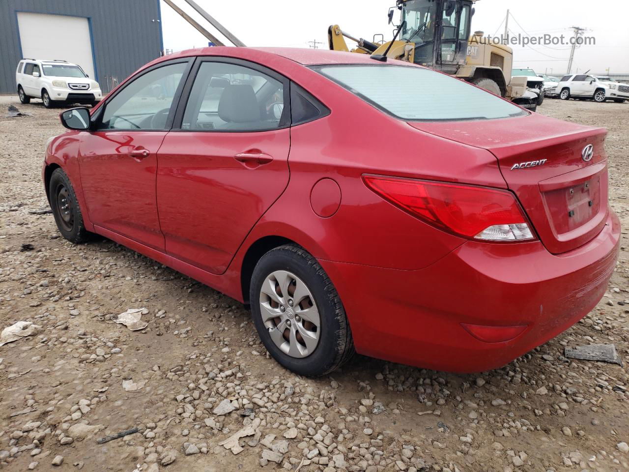 2015 Hyundai Accent Gls Красный vin: KMHCT4AE8FU820524