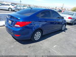 2015 Hyundai Accent Gls Blue vin: KMHCT4AE8FU835427