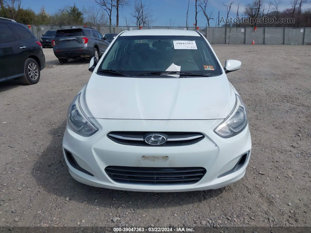 2015 Hyundai Accent Gls Белый vin: KMHCT4AE8FU838389