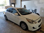 2015 Hyundai Accent Gls White vin: KMHCT4AE8FU841065