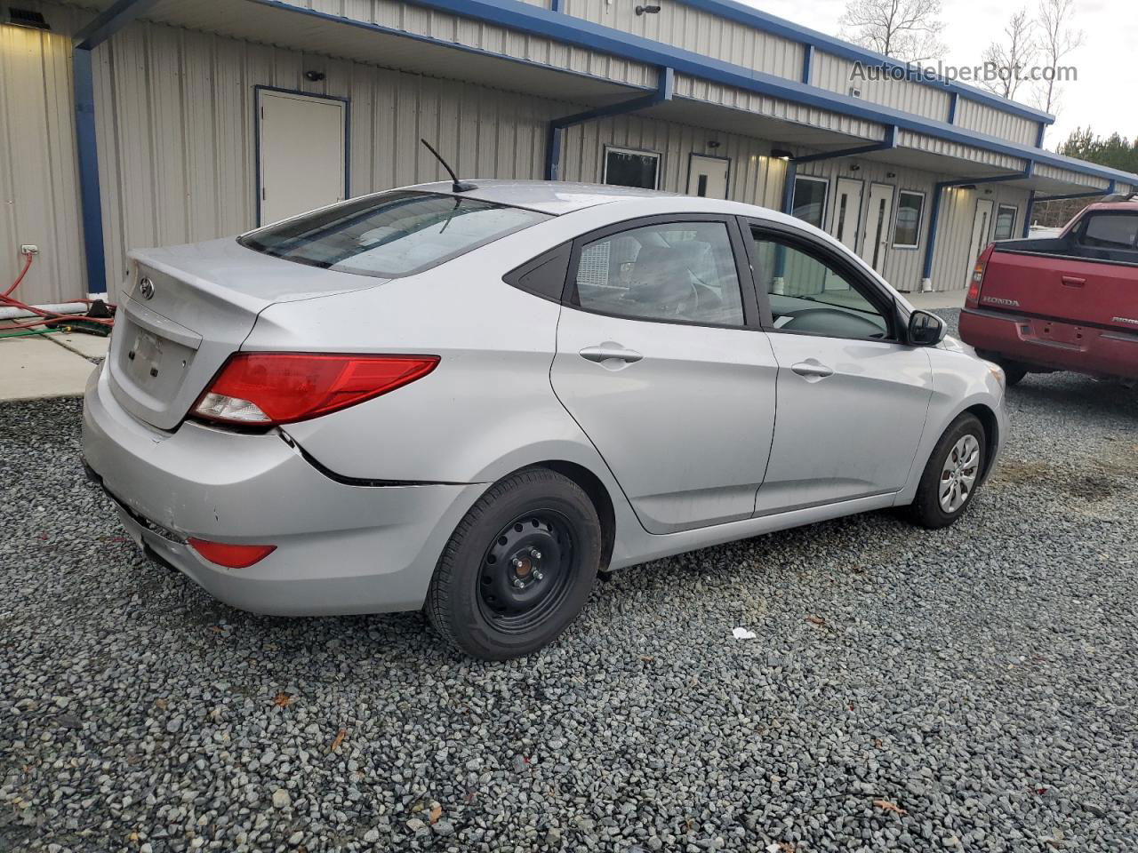 2015 Hyundai Accent Gls Silver vin: KMHCT4AE8FU841339