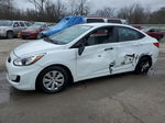 2015 Hyundai Accent Gls White vin: KMHCT4AE8FU847044