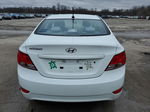 2015 Hyundai Accent Gls White vin: KMHCT4AE8FU847044