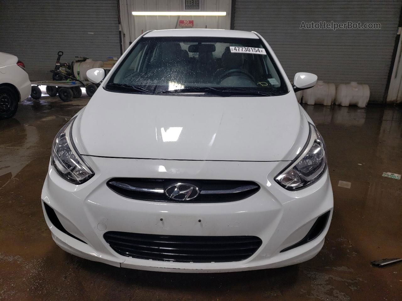 2015 Hyundai Accent Gls Белый vin: KMHCT4AE8FU866189