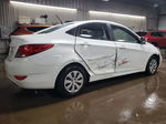 2015 Hyundai Accent Gls White vin: KMHCT4AE8FU866189