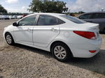 2015 Hyundai Accent Gls White vin: KMHCT4AE8FU901247