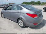 2015 Hyundai Accent Gls Gray vin: KMHCT4AE8FU902429