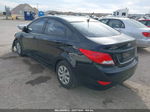 2015 Hyundai Accent Gls Black vin: KMHCT4AE8FU906948