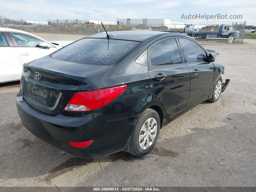 2015 Hyundai Accent Gls Black vin: KMHCT4AE8FU906948