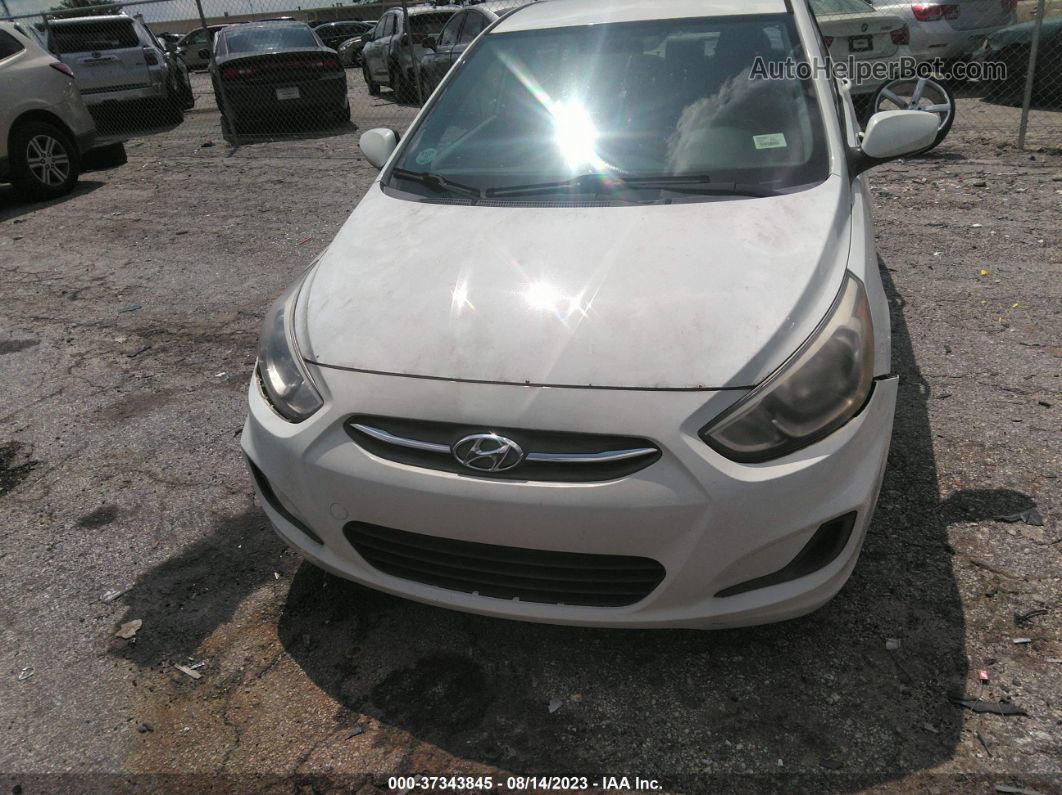 2015 Hyundai Accent Gls Белый vin: KMHCT4AE8FU913432