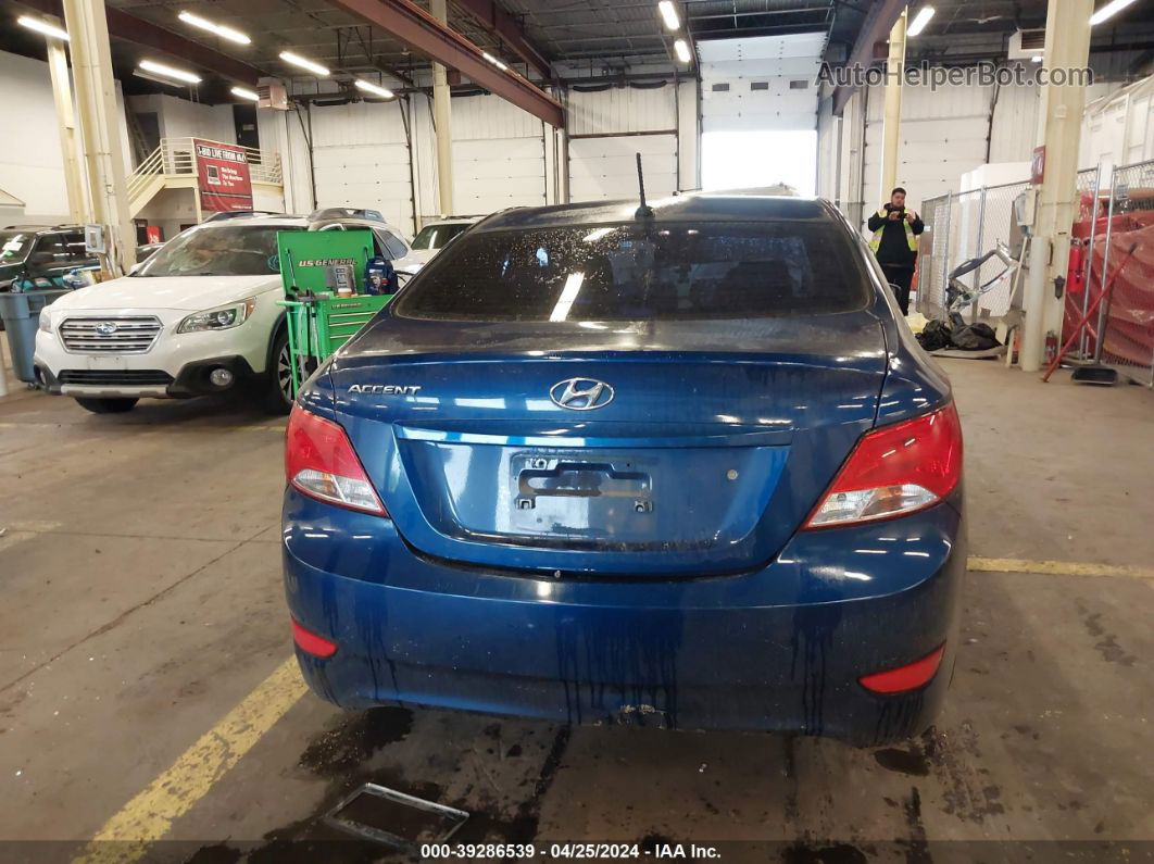 2015 Hyundai Accent Gls Blue vin: KMHCT4AE8FU915195