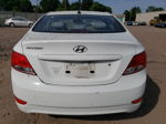 2015 Hyundai Accent Gls White vin: KMHCT4AE8FU917254