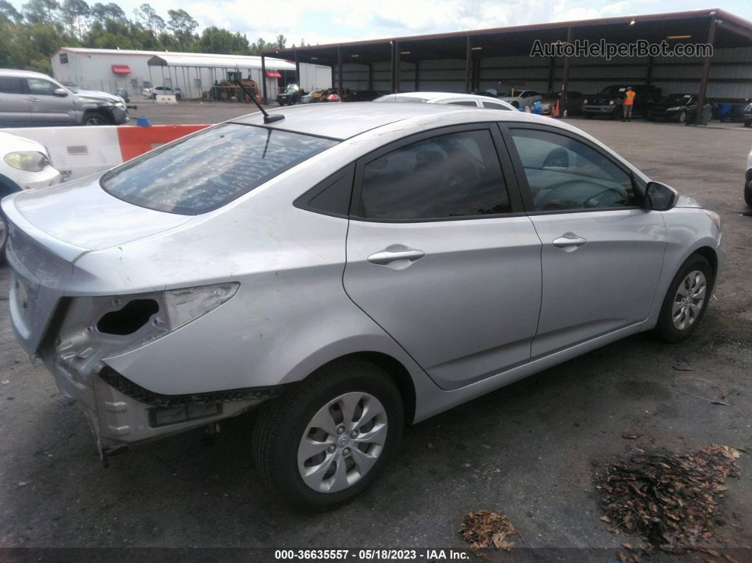 2015 Hyundai Accent Gls Silver vin: KMHCT4AE8FU932028